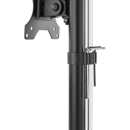 TooQ DB1127TN-B soporte para monitor 68,6 cm (27″) Escritorio Negro