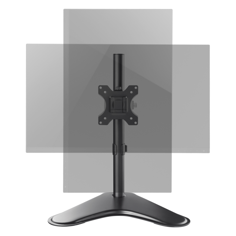 Ewent EW1535 soporte para monitor 81,3 cm (32″) Escritorio Negro