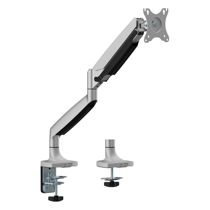 Ewent EW1527 soporte para monitor 124,5 cm (49″) Escritorio Plata