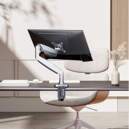 Ewent EW1527 soporte para monitor 124,5 cm (49″) Escritorio Plata