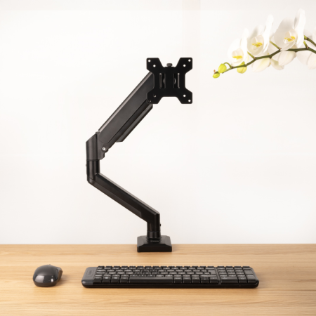 TooQ DB1334TNR-B soporte para monitor 86,4 cm (34″) Escritorio Negro