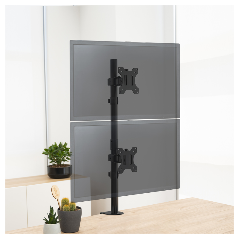 TooQ DB1233TNV-B soporte para monitor 81,3 cm (32″) Escritorio