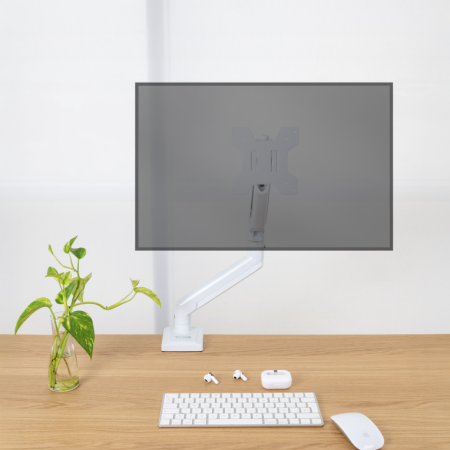 TooQ DB1334TNR-W soporte para monitor 86,4 cm (34″) Escritorio Blanco