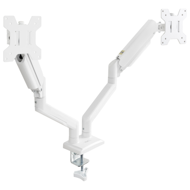 TooQ DB1434TNR-W soporte para monitor 86,4 cm (34″) Escritorio Blanco