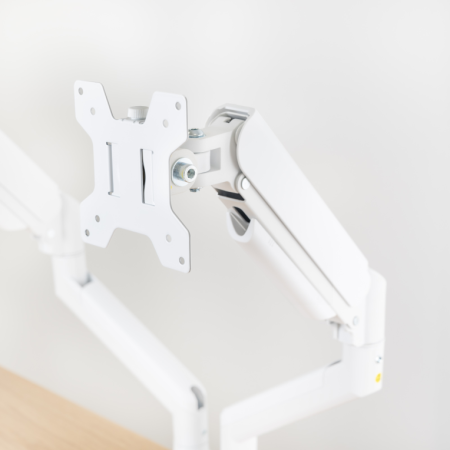 TooQ DB1434TNR-W soporte para monitor 86,4 cm (34″) Escritorio Blanco