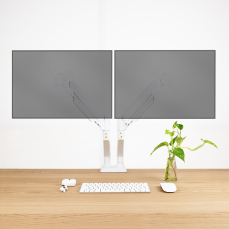 TooQ DB1434TNR-W soporte para monitor 86,4 cm (34″) Escritorio Blanco