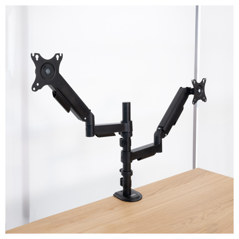 TooQ DB1533TNR-B soporte para monitor 81,3 cm (32″) Escritorio Negro