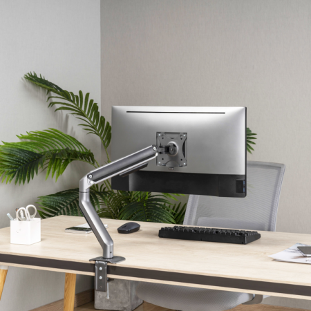 TooQ DB4032TNR-G soporte para monitor 81,3 cm (32″) Escritorio Negro