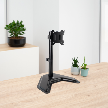 TooQ Soporte de Mesa para Pantallas de 17”-32”, Negro
