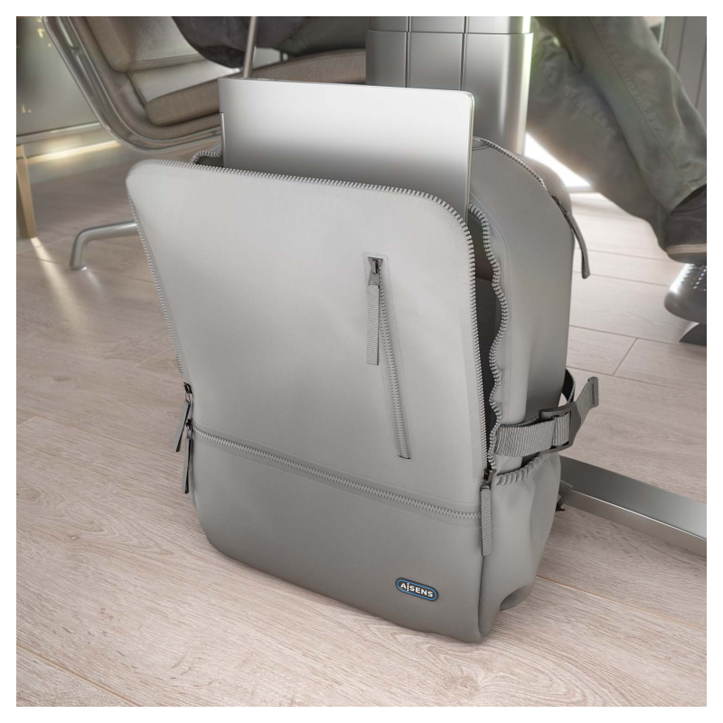 AISENS ASBG-BP087-GR maletines para portátil 39,6 cm (15.6″)
