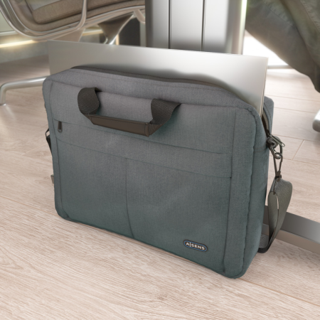 AISENS ASBG-BC025-GR maletines para portátil 39,6 cm (15.6″) Maletín