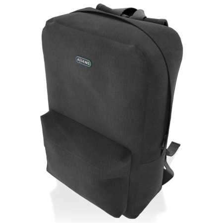 AISENS ASBG-BP080-BK maletines para portátil 39,6 cm (15.6″) Mochila Negro