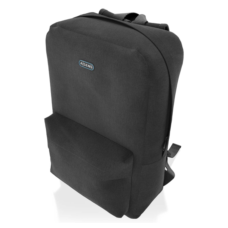 AISENS ASBG-BP080-BK maletines para portátil 39,6 cm (15.6″) Mochila Negro