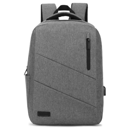 SUBBLIM City Backpack Mochila para portátil 15.6″, Poliéster Oxford, Gris