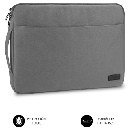 SUBBLIM Funda Ordenador Urban Laptop Sleeve 15,6″ Grey