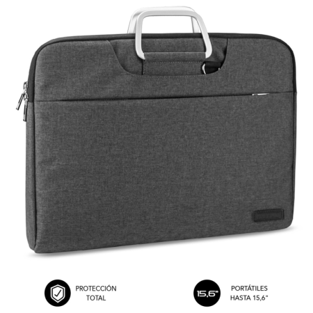 SUBBLIM Funda Ordenador Business Laptop Sleeve 15,6″ Grey