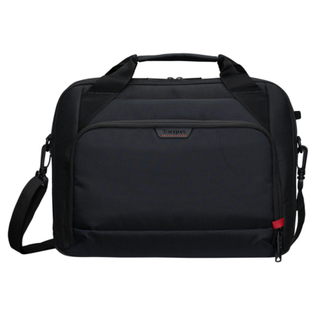 Targus EcoSmart 35,6 cm (14″) Maletín Negro, Rojo