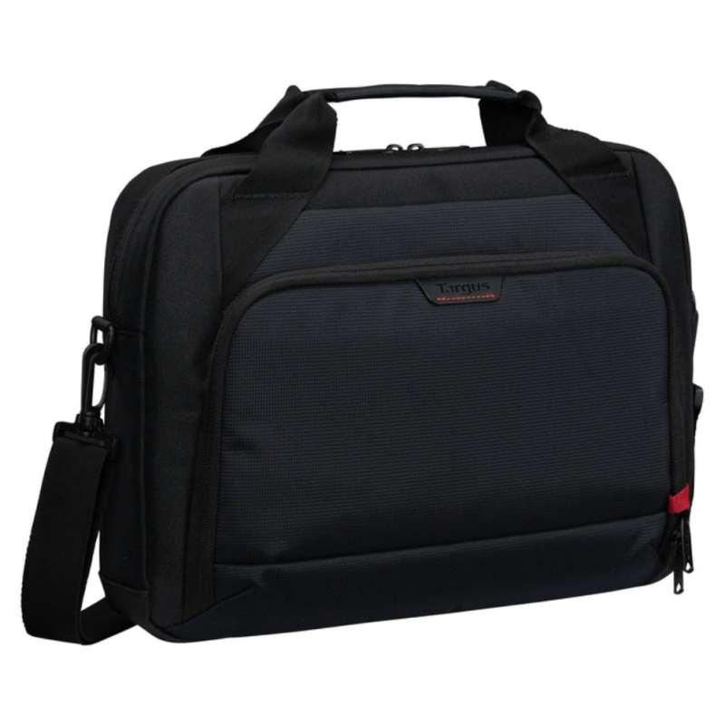 Targus EcoSmart 35,6 cm (14″) Maletín Negro, Rojo