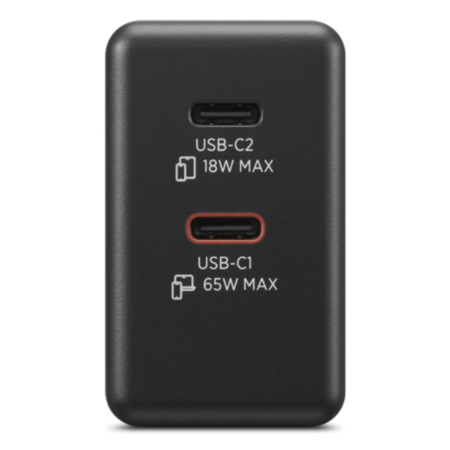 Lenovo 40AW065BEU adaptador e inversor de corriente Interior / exterior 65 W Negro
