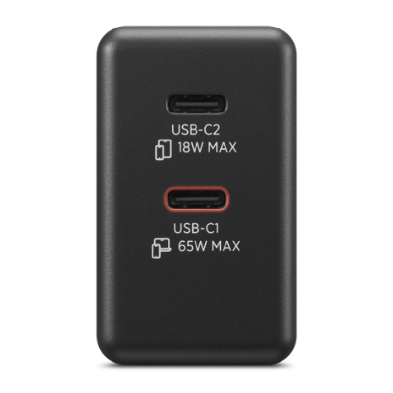 Lenovo 40AW065BEU adaptador e inversor de corriente Interior / exterior 65 W Negro