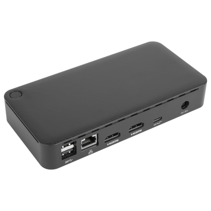 Targus DOCK310EUZ base para portátil y replicador de puertos Alámbrico USB 3.2 Gen 1 (3.1 Gen 1) Type-C Negro