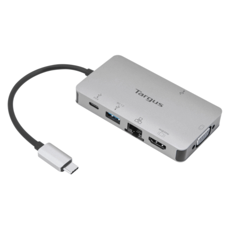 Targus DOCK419 Alámbrico USB 3.2 Gen 1 (3.1 Gen 1) Type-C Gris