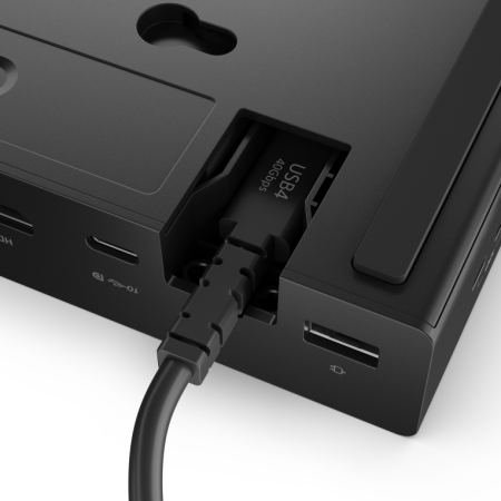 Lenovo ThinkPad USB4 Dock 5000 Alámbrico Thunderbolt 4 Negro