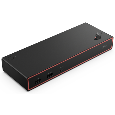 Lenovo ThinkPad USB4 Dock 5000 Alámbrico Thunderbolt 4 Negro