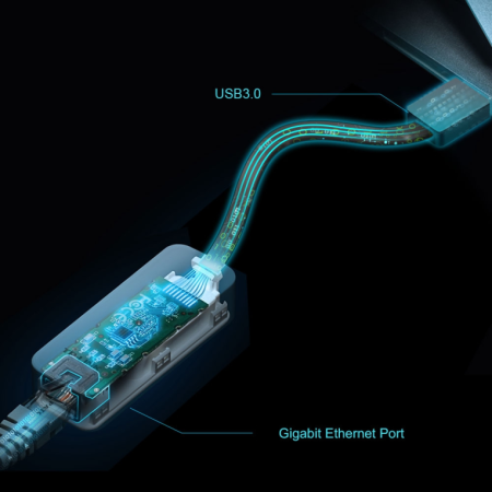 TP-Link UE306 adaptador y tarjeta de red Ethernet 1000 Mbit/s