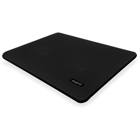 Ewent EW1256 almohadilla fría 43,2 cm (17″) 1000 RPM Negro