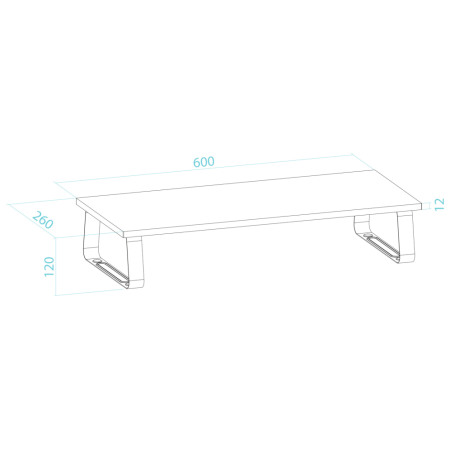 TooQ TQMR111 soporte para ordenador portátil