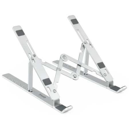 TooQ TQLRS0033-AL soporte para ordenador portátil Soporte para ordenador portátil y tableta Plata 38,1 cm (15″)
