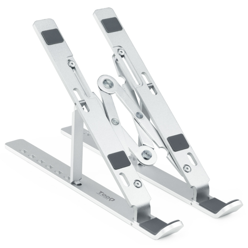 TooQ TQLRS0033-AL soporte para ordenador portátil Soporte para ordenador portátil y tableta Plata 38,1 cm (15″)