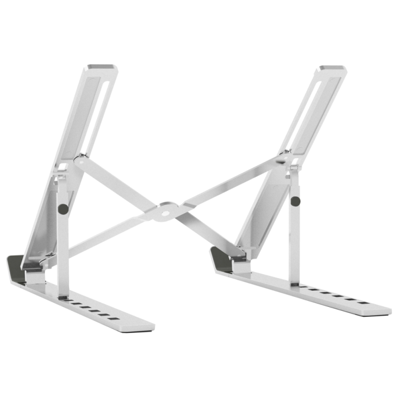 AISENS Soporte de Sobremesa Ajustable para Portatil / Tablet, Plata