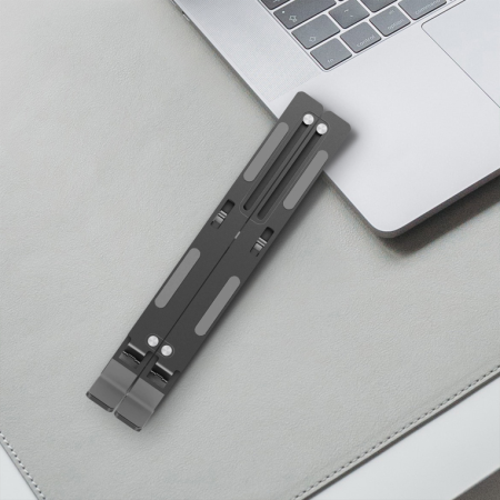 AISENS Soporte de Sobremesa Ajustable para Portatil / Tablet, Gris
