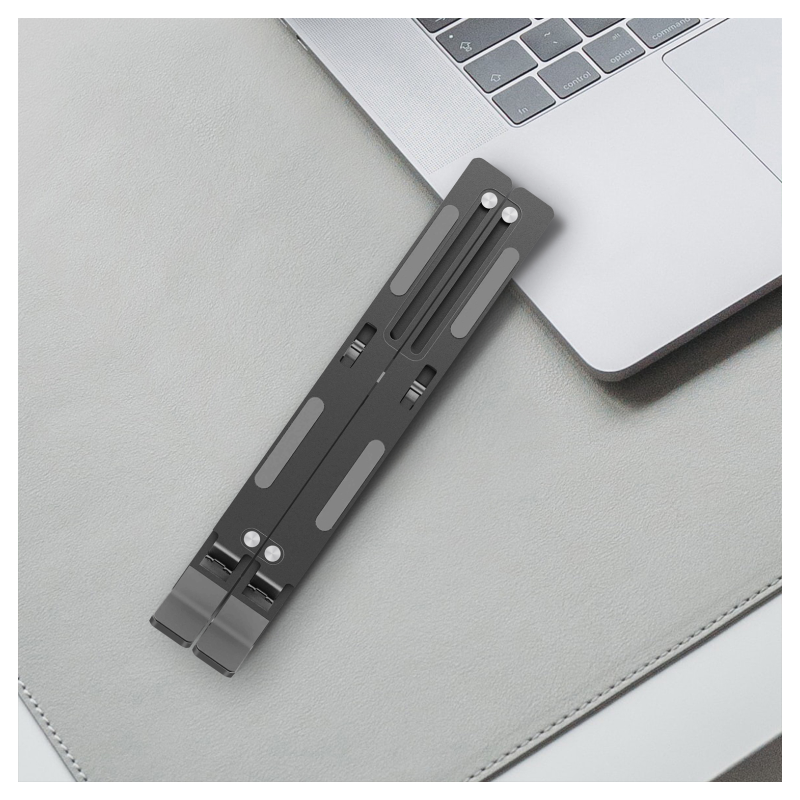 AISENS Soporte de Sobremesa Ajustable para Portatil / Tablet, Gris