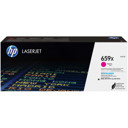 HP LaserJet Cartucho de tóner Original 659X magenta de alta capacidad