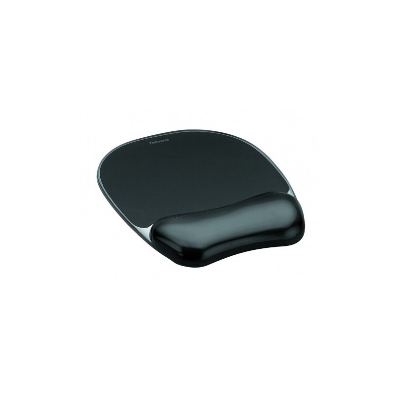 ALFOMBRILLA CON REPOSAMUÑECAS RATON GEL NEGRO FELLOWES 9112101