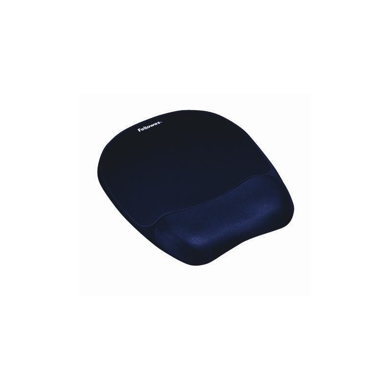 ALFOMBRILLA CON REPOSAMUÑECAS MEMORY FOAM AZUL FELLOWES 9172801