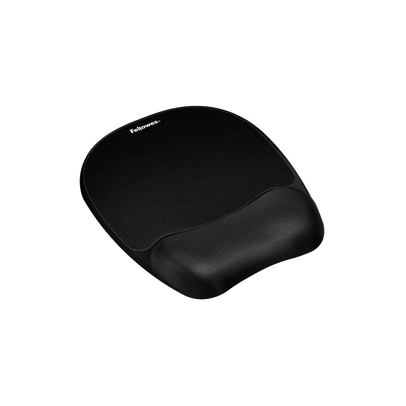 ALFOMBRILLA CON REPOSAMUÑECAS MEMORY FOAM NEGRO FELLOWES 9176501