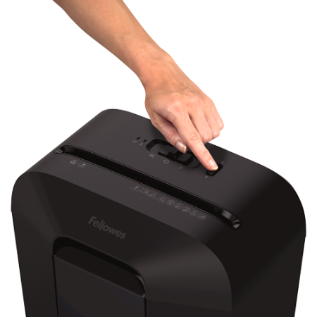 DESTRUCTORA FELLOWES LX-45 NEGRA FELLOWES 4400501
