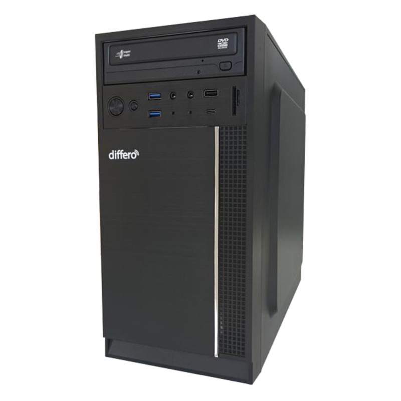 differo V15 I5 12400 16GB SSD 500 NVME DVD HPA3