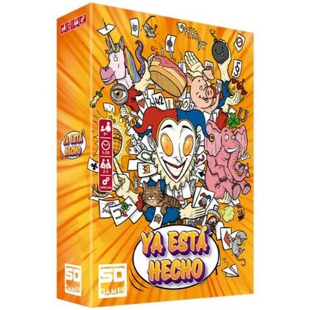 Juego de mesa ya está hecho