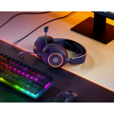 Steelseries Arctis Nova 3 Auriculares Alámbrico Diadema Juego USB Tipo C Negro