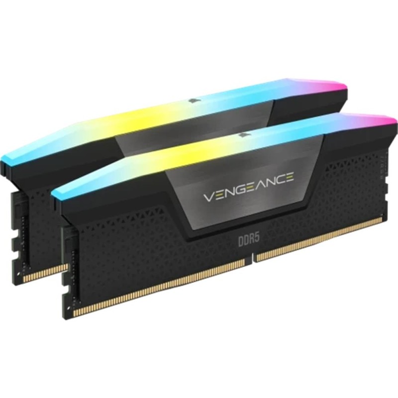 Memoria ram ddr5 32gb 2x16gb corsair vengeance rgb - 6000mt - s - pc5 - 48000 - cl30