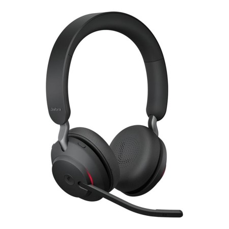 Auriculares jabra evolve2 65 ms stereo inalambrico negro