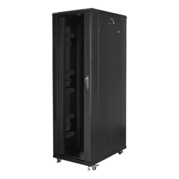 Lanberg FF01-8242-12B armario rack 42U Rack o bastidor independiente Negro