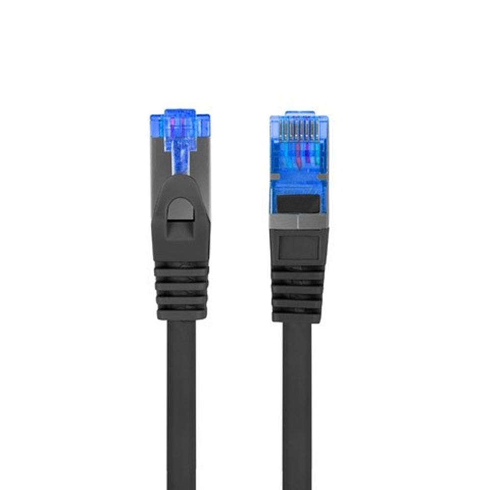 Cable red lanberg latiguillo cat.6a s - ftp lszh cca 15m negro fluke passed