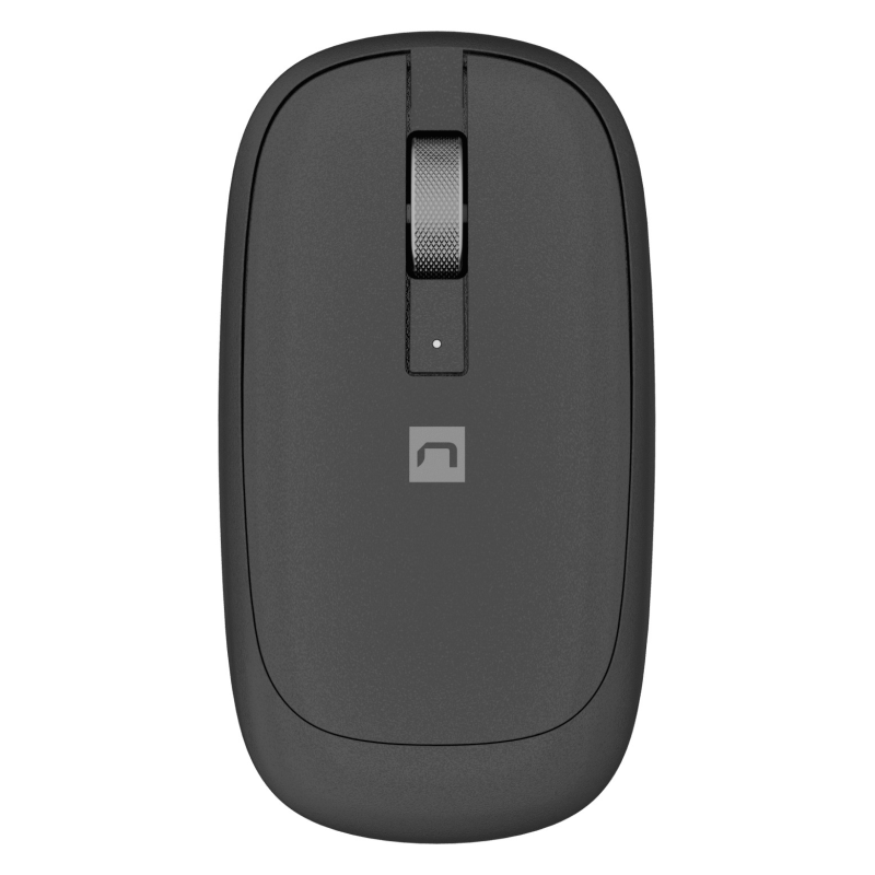 NATEC Lark ratón Oficina Ambidextro RF Wireless + Bluetooth Óptico 4000 DPI