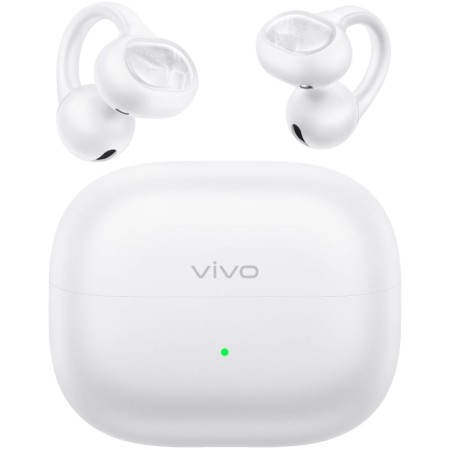 Auriculares Deportivos Bluetooth Vivo Buds Clip con estuche de carga/ Autonomía 10h/ Blancos
